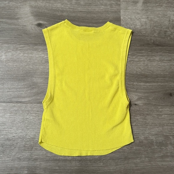 Free People “Intimately” Muscle Up Knit Tank - Picture 4 of 7